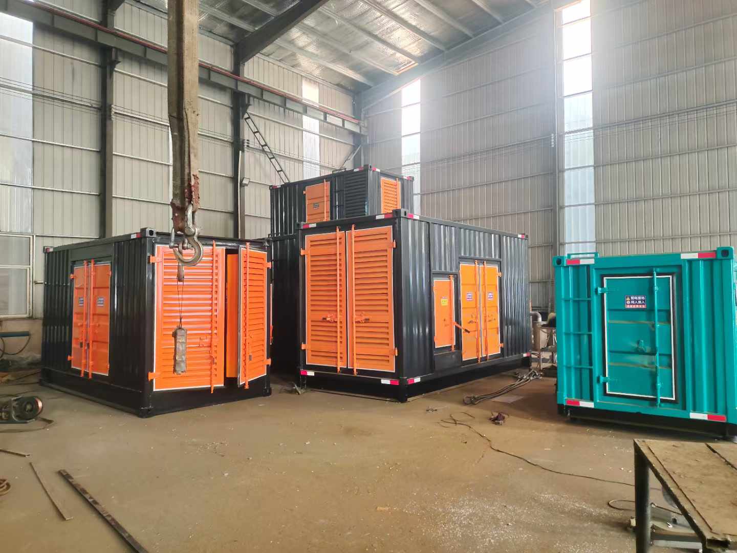 广灵500kw柴油发电机组可以带动多少功率设备?